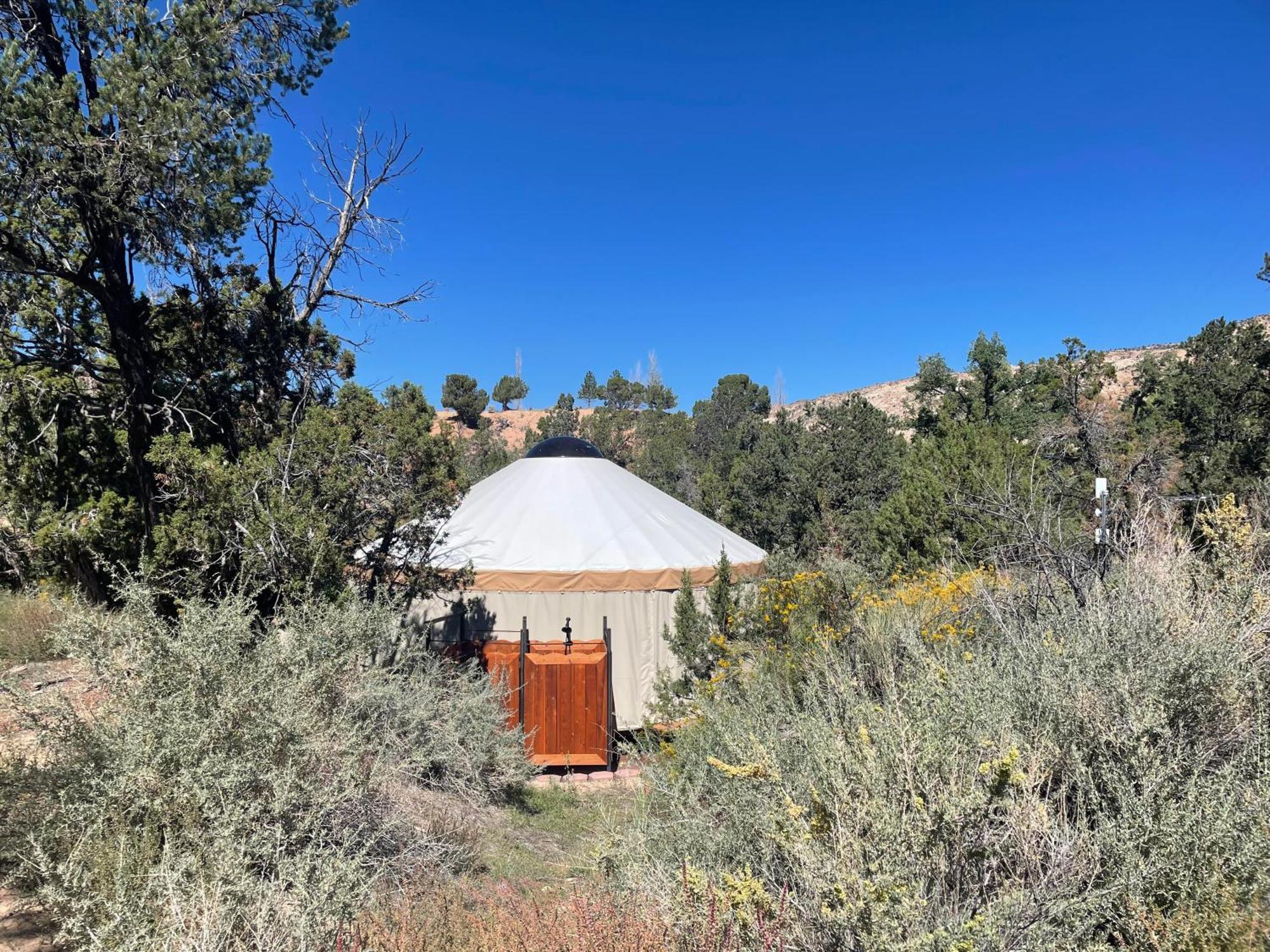 Hotel Escalante Yurts Exterior foto
