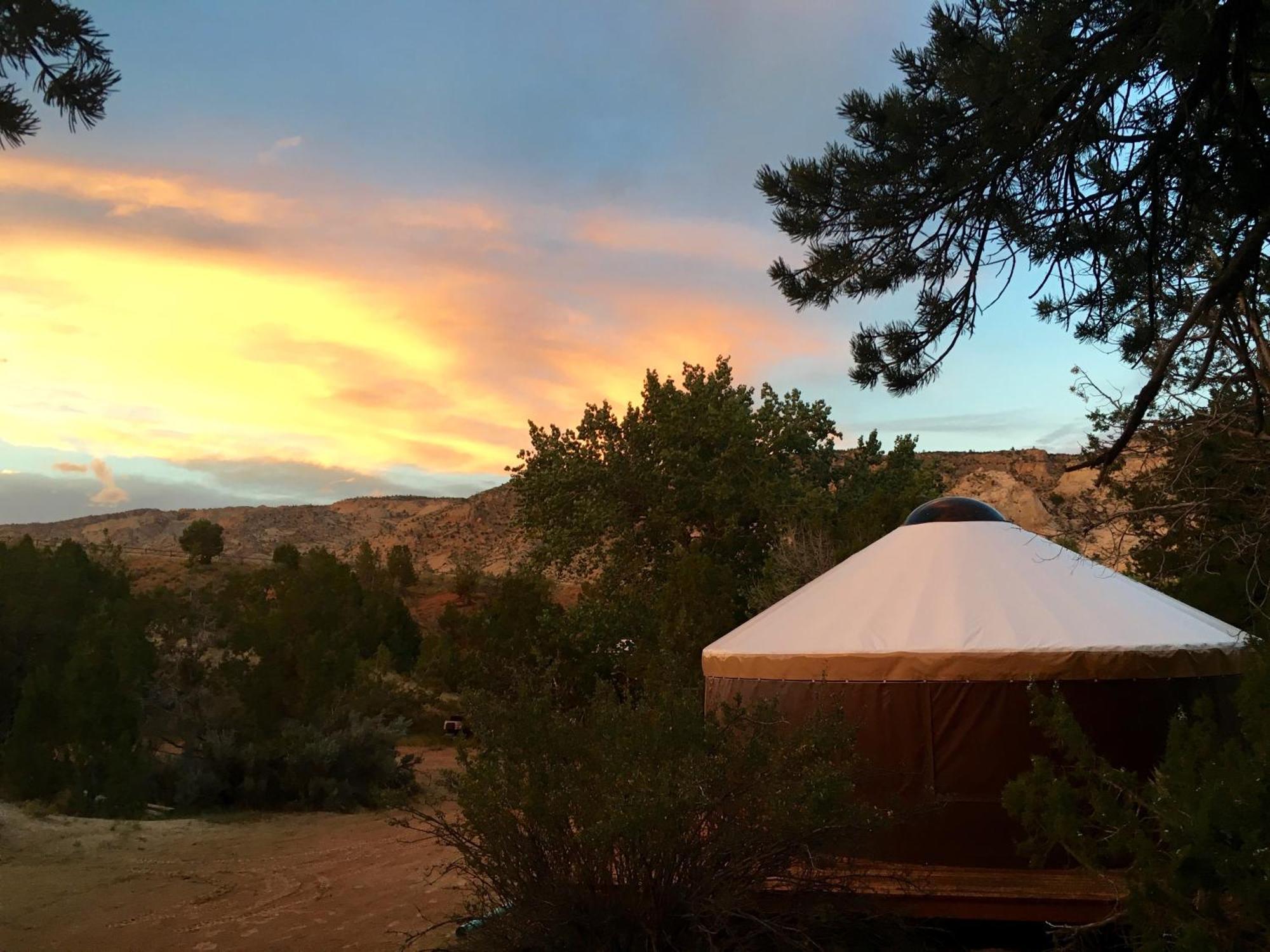 Hotel Escalante Yurts Exterior foto